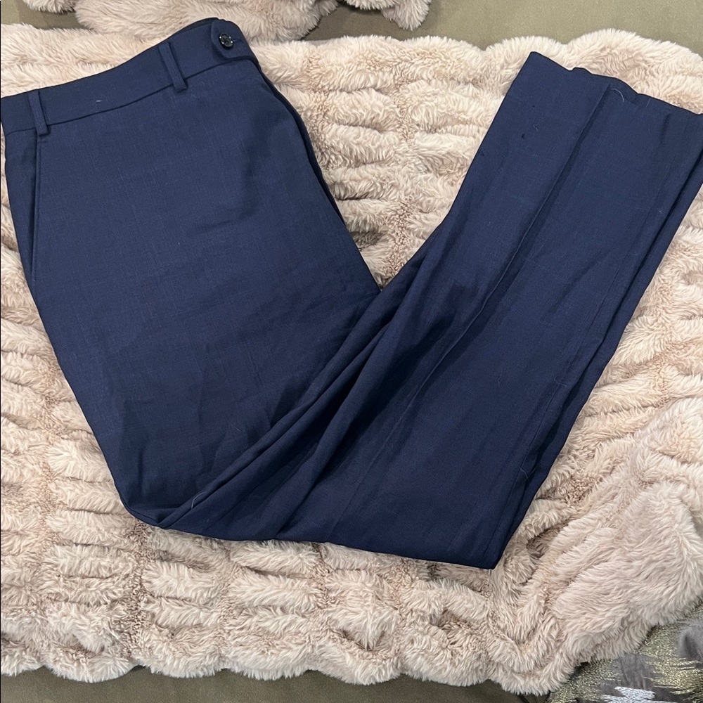 Men’s Ralph Lauren Classic Fit Dress Pants Navy Size 42x32